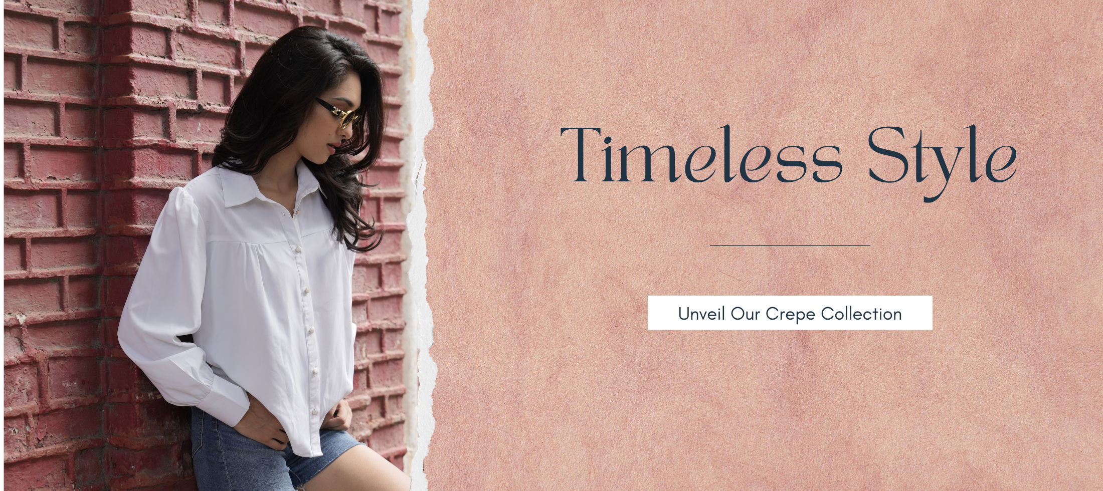 Premium Vintage Crepe Collection: Timeless Women’s Tops